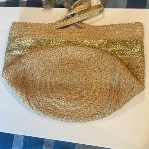 NWT Shiraleah Chicago Beach Tote - Picture 4 of 7